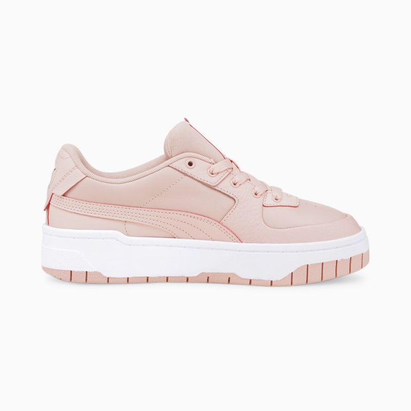 Tenis Puma Cali Dream Cuero Rosas Blancos | 85493ASLQ