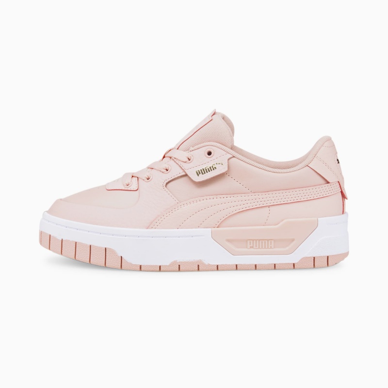 Tenis Puma Cali Dream Cuero Rosas Blancos | 85493ASLQ