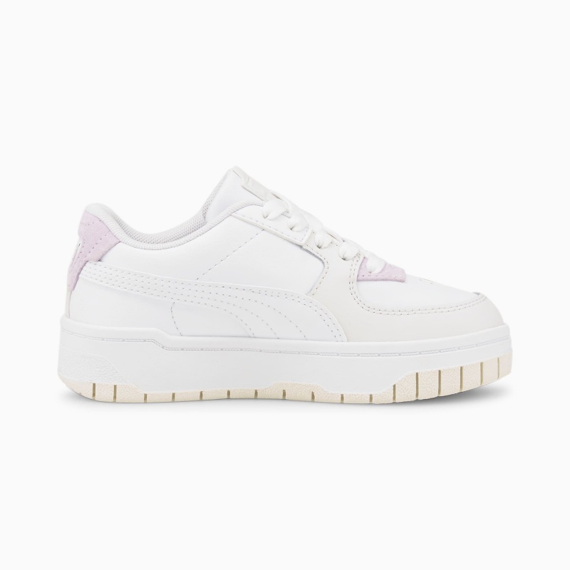 Tenis Puma Cali Dream Little Blancos Blancos | 69451PHBA