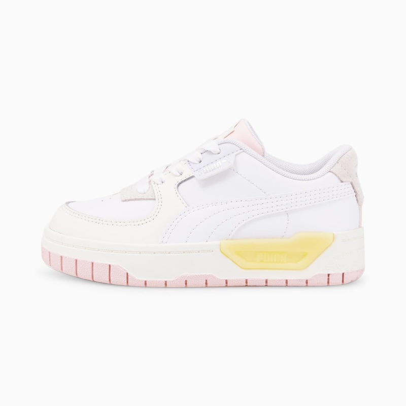Tenis Puma Cali Dream Little Blancos Rosas | 86391AINZ