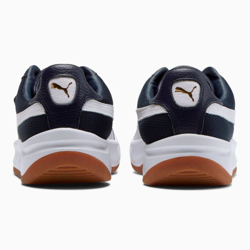Tenis Puma California Casuales Blancos Dorados | 15826HPYW