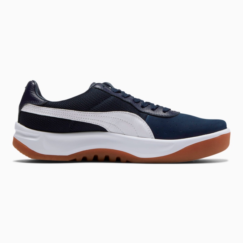 Tenis Puma California Casuales Blancos Dorados | 15826HPYW