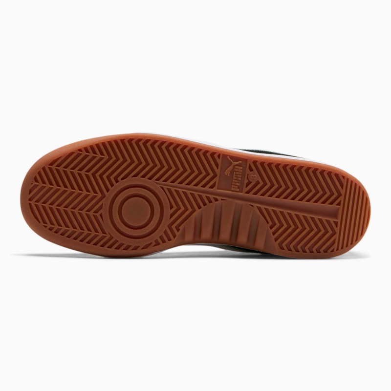 Tenis Puma California Casuales Negros Blancos Dorados | 85204QWXO