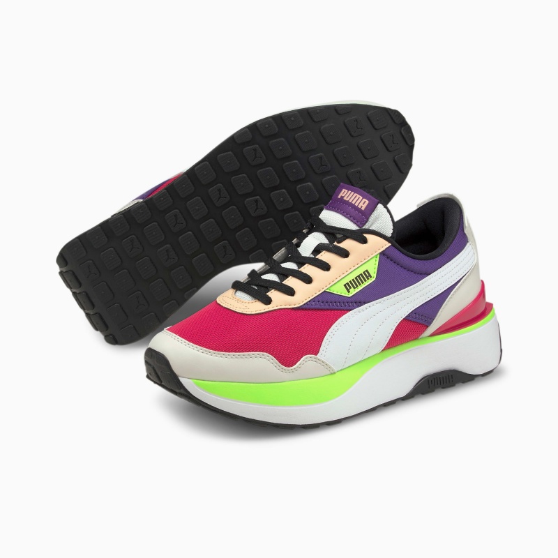 Tenis Puma Cruise Rider Flair Morados | 78510THWN