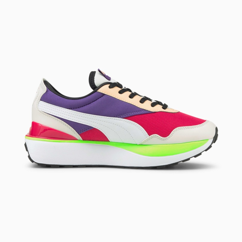 Tenis Puma Cruise Rider Flair Morados | 78510THWN