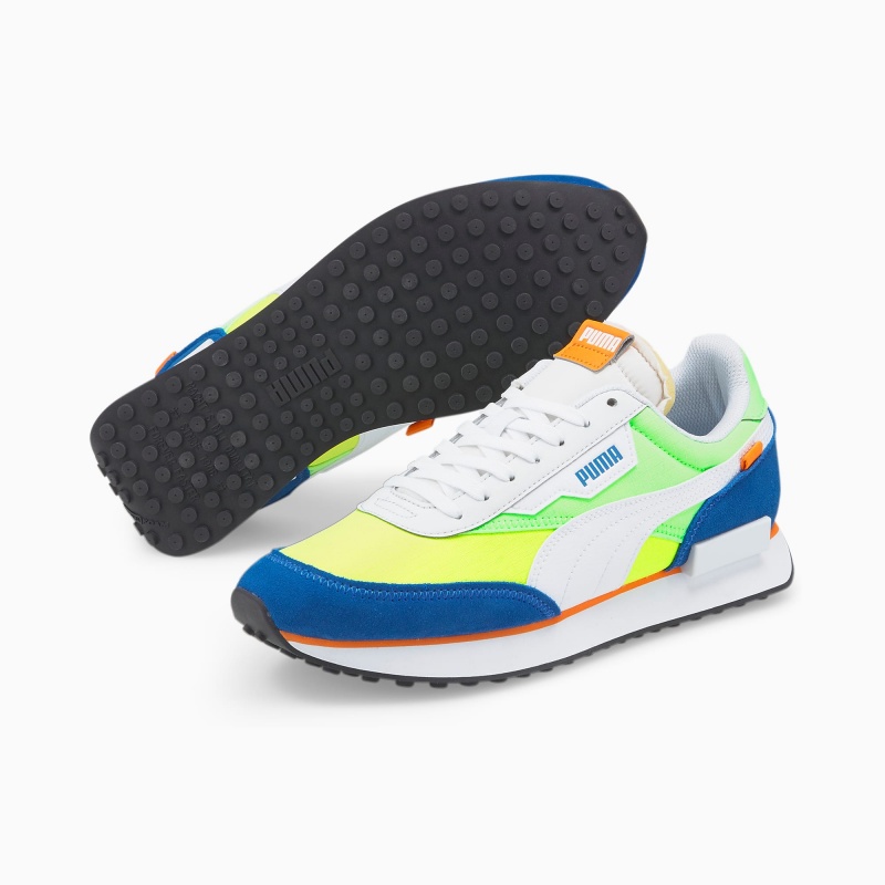 Tenis Puma Future Rider Play On Blancos Azul Rey | 54982MFXQ