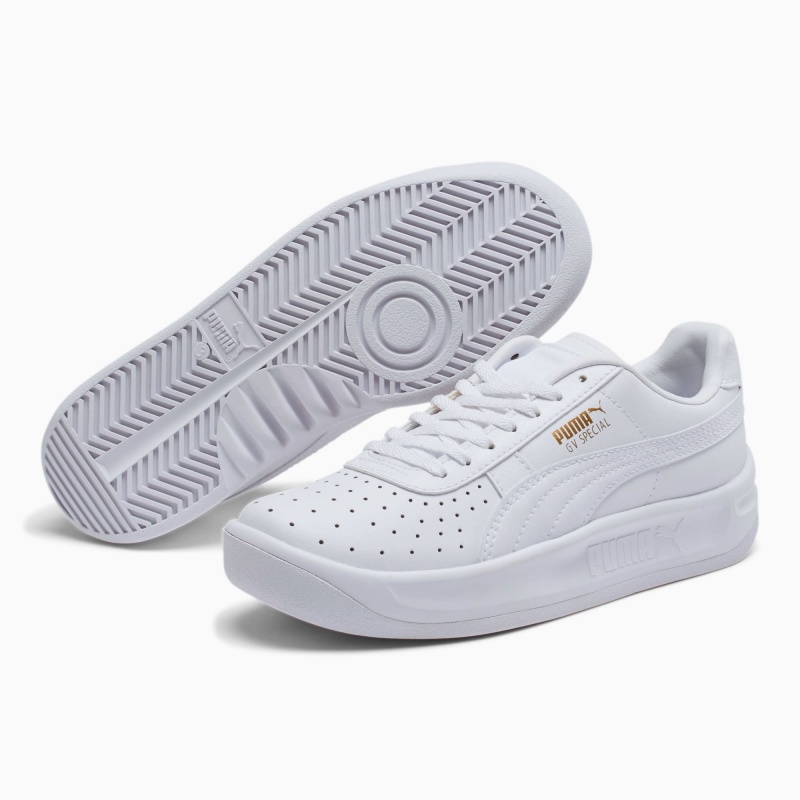 Tenis Puma GV Special JR Blancos Dorados | 29356YUHL