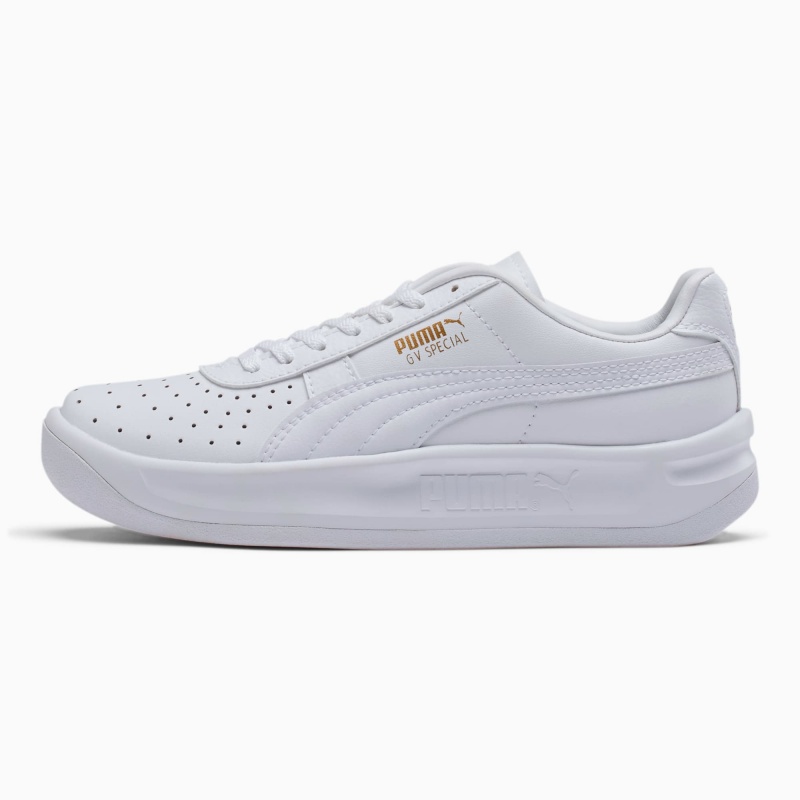 Tenis Puma GV Special JR Blancos Dorados | 29356YUHL