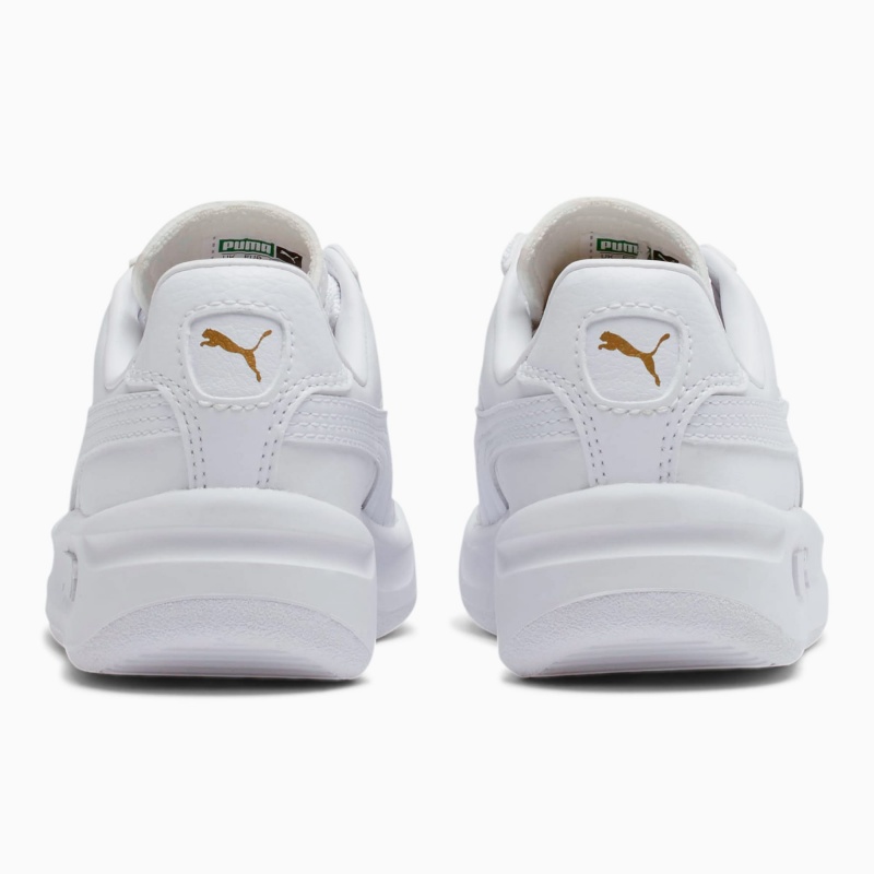 Tenis Puma GV Special Little Blancos Dorados | 70814LZOK