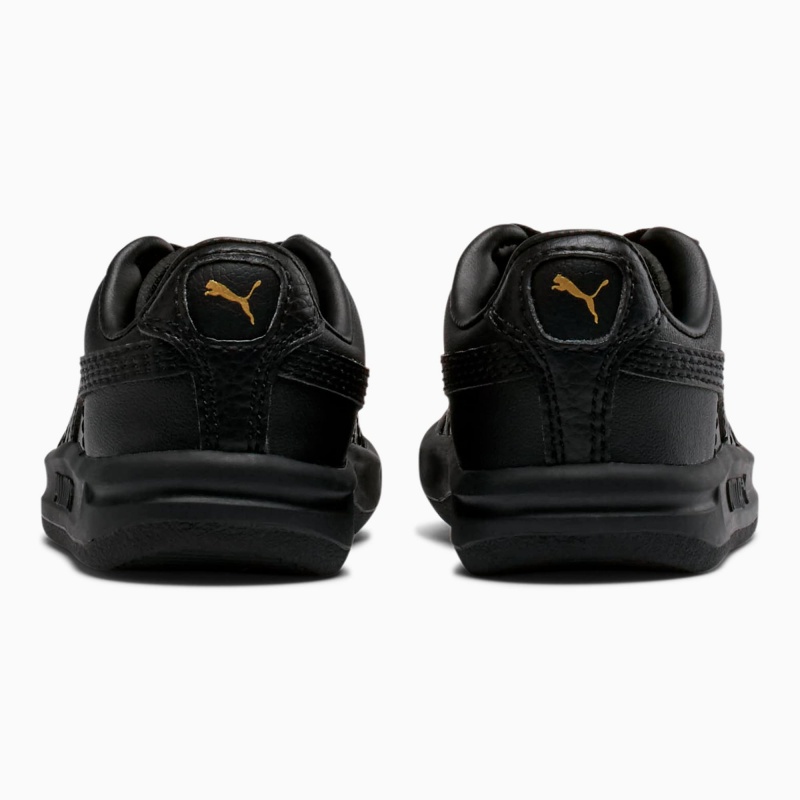 Tenis Puma GV Special Toddler Negros Dorados | 20519NZDJ