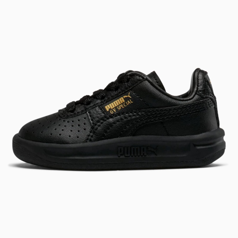 Tenis Puma GV Special Toddler Negros Dorados | 08294IYRO