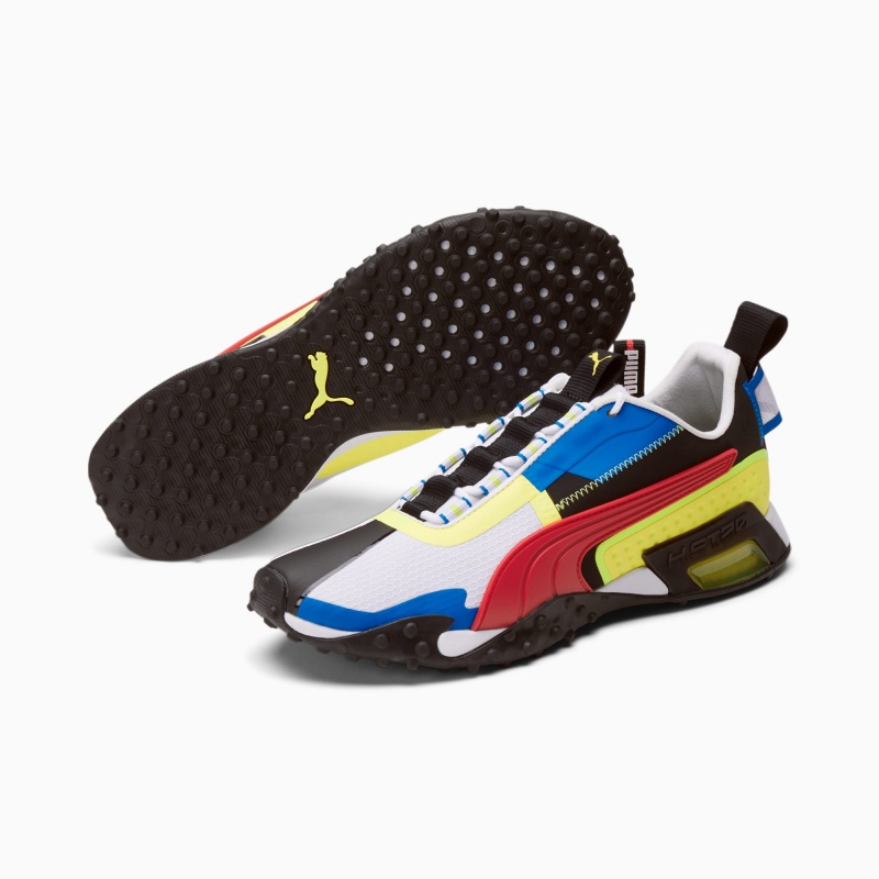 Tenis Puma H.ST.20 KIT 2 Blancos Rojos Amarillos | 15627GAYP