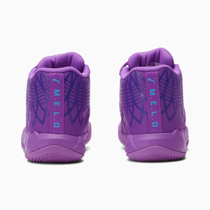 Tenis Puma MB.01 Little Morados Azules | 05642AYRB
