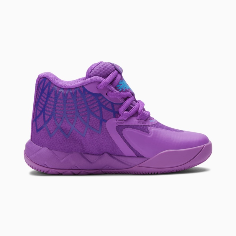 Tenis Puma MB.01 Little Morados Azules | 05642AYRB