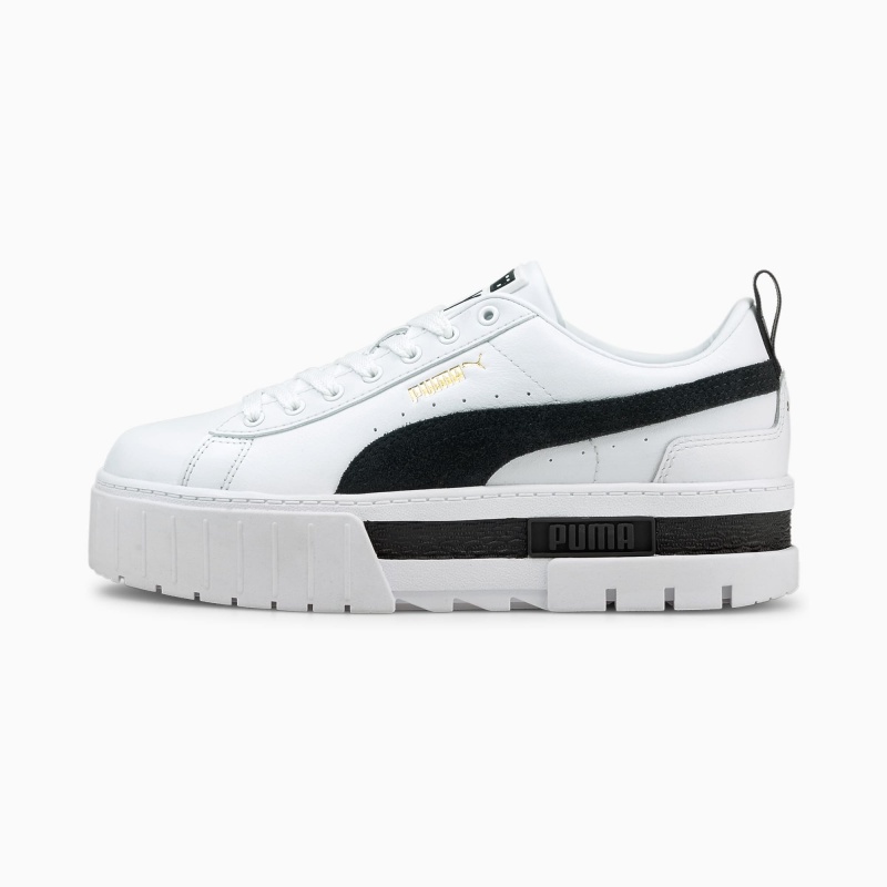 Tenis Puma Mayze Blancos Negros | 60179QMOU