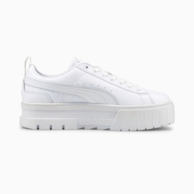 Tenis Puma Mayze Classic Blancos | 18357LOPB