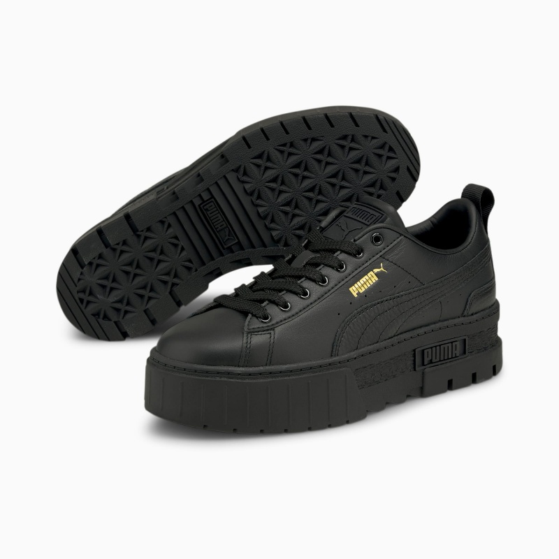 Tenis Puma Mayze Classic Negros | 53067CVWJ