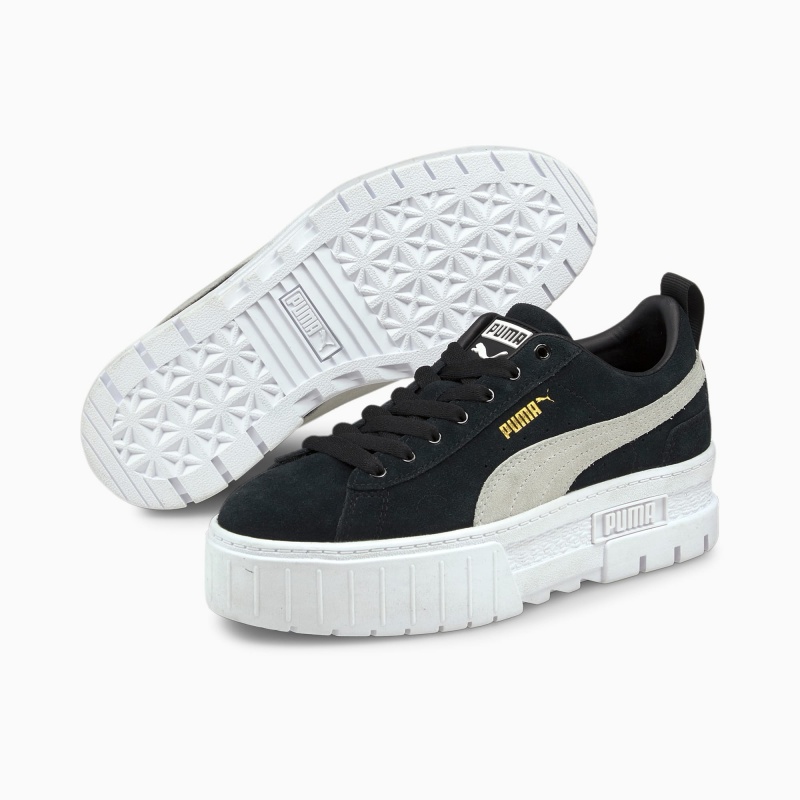 Tenis Puma Mayze Negros Blancos | 59241YQLG