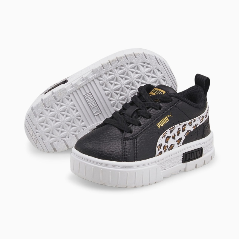 Tenis Puma Mayze Wild Toddler Negros | 13790XVGK