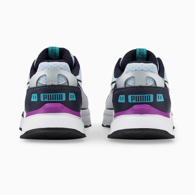Tenis Puma Mirage Deporte Tech Little Blancos Azules | 04725AVIB