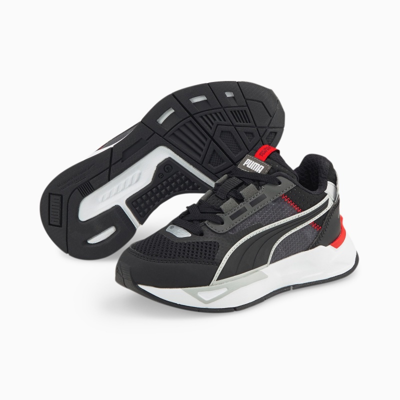 Tenis Puma Mirage Deporte Tech Little Negros Azules Rojos | 64987TBSU