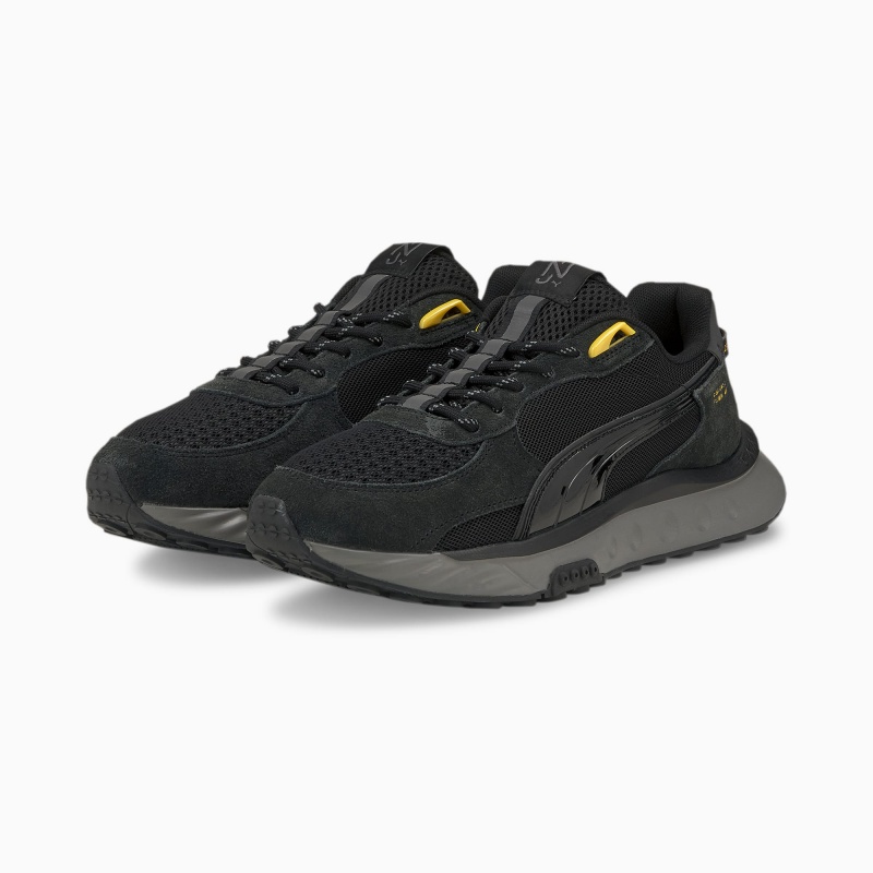 Tenis Puma Neymar Jr. Wild Rider Black Negros | 04283NEWK