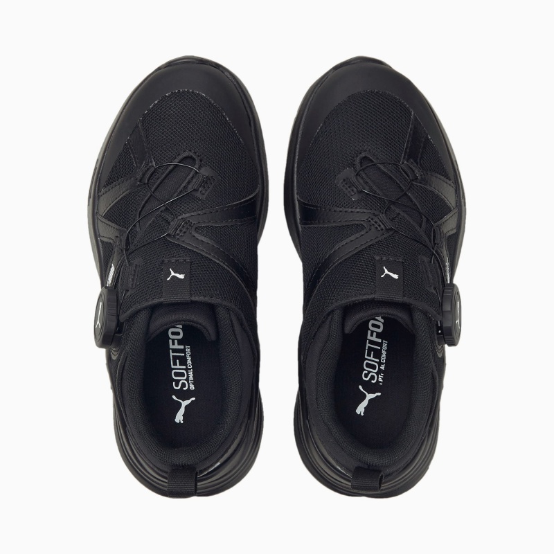 Tenis Puma PUMA Wired Run Disc Little Negros Blancos | 60213QSFT
