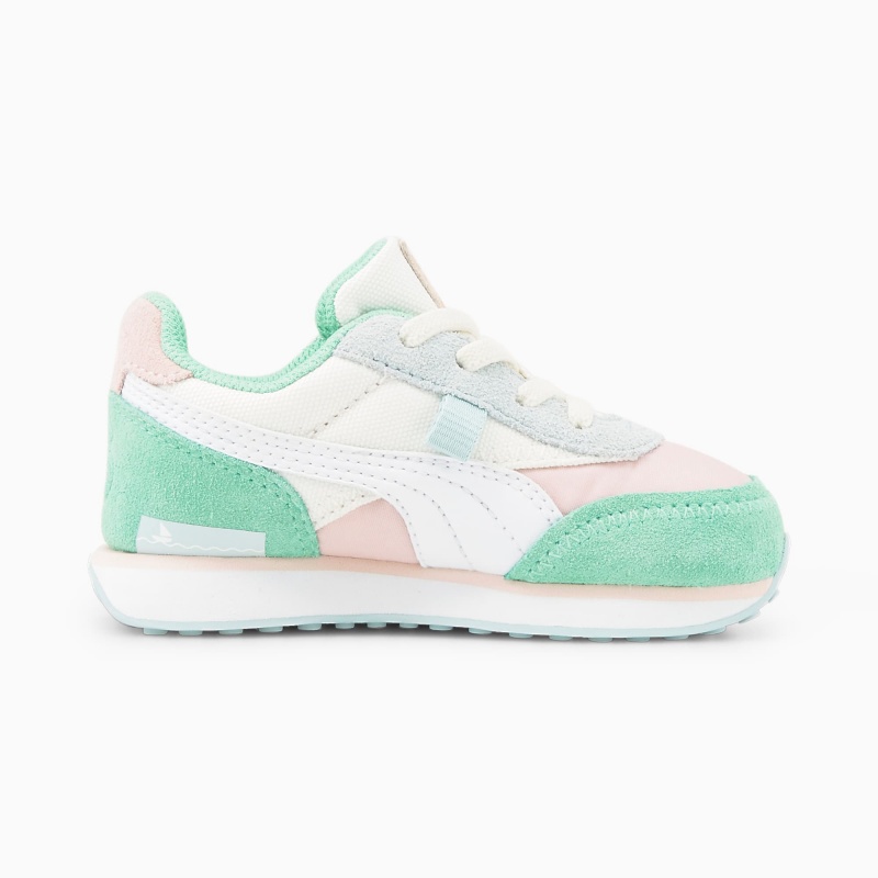Tenis Puma PUMA x Animal Crossing New Horizons Future Rider Toddler Blancos | 19264TEDI