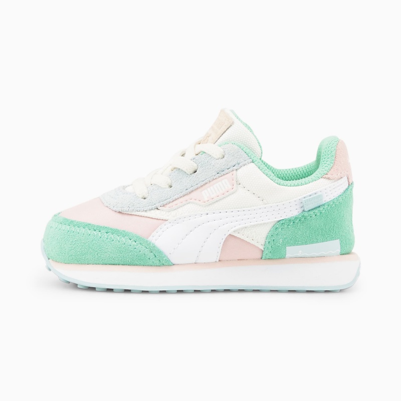 Tenis Puma PUMA x Animal Crossing New Horizons Future Rider Toddler Blancos | 19264TEDI