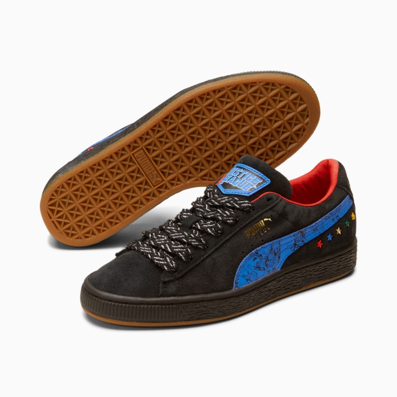 Tenis Puma PUMA x DC Justice League Suede JR Negros | 37419KBHR