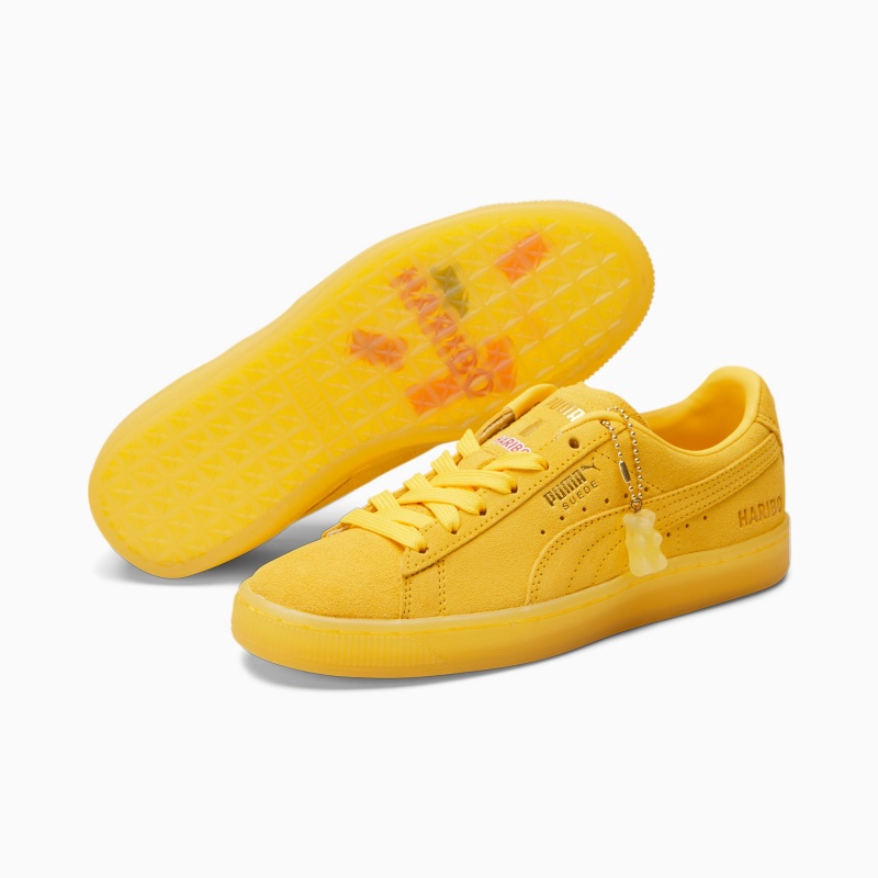 Tenis Puma PUMA x HARIBO Suede JR Mimosa / Mimosa | 82136PJQO