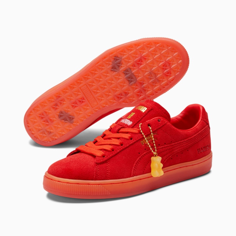 Tenis Puma PUMA x HARIBO Suede JR Rojos Rojos | 29580GDKO