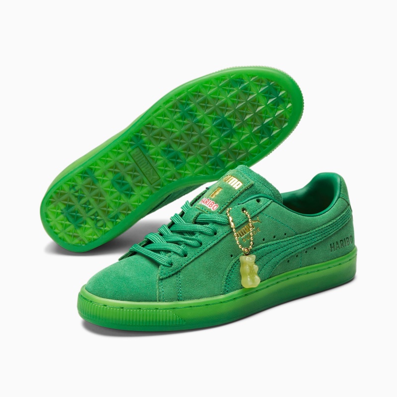 Tenis Puma PUMA x HARIBO Suede JR Verdes Verdes | 03497KWDE