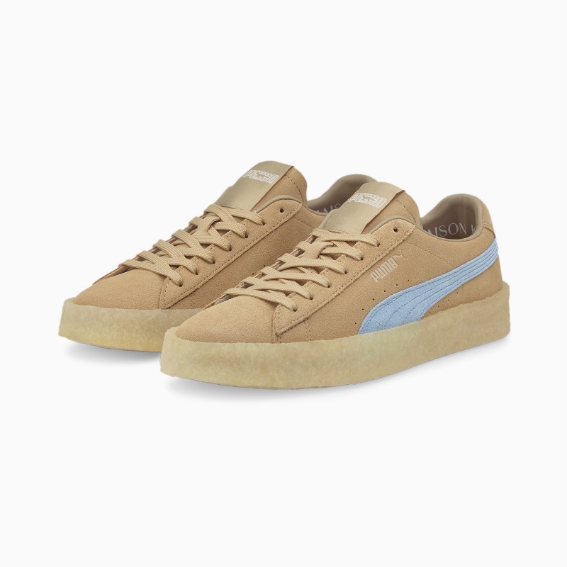 Tenis Puma PUMA x MAISON KITSUNE Suede Crepe Azules | 96821ZICK