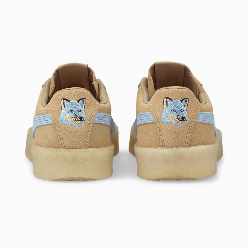 Tenis Puma PUMA x MAISON KITSUNE Suede Crepe Azules | 96821ZICK