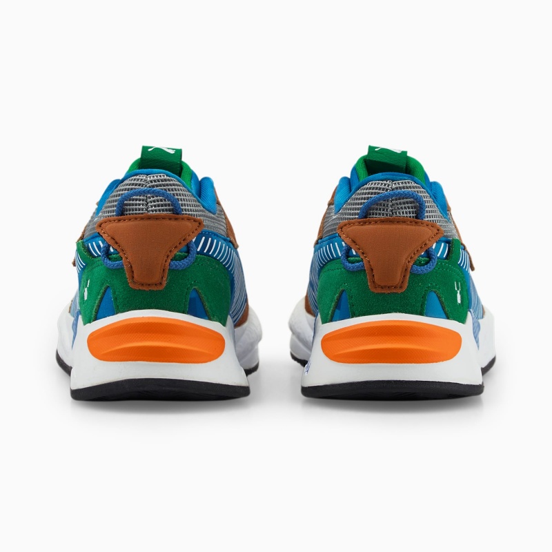 Tenis Puma PUMA x MINECRAFT RS-Z Little Verdes | 62385KAIP