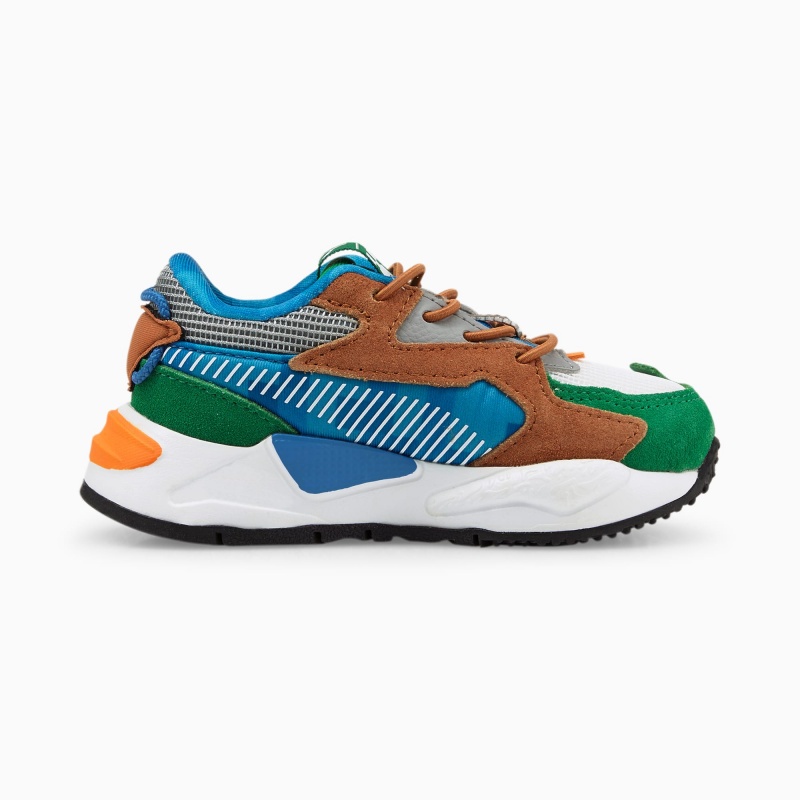 Tenis Puma PUMA x MINECRAFT RS-Z Toddler Verdes | 26917HPQO
