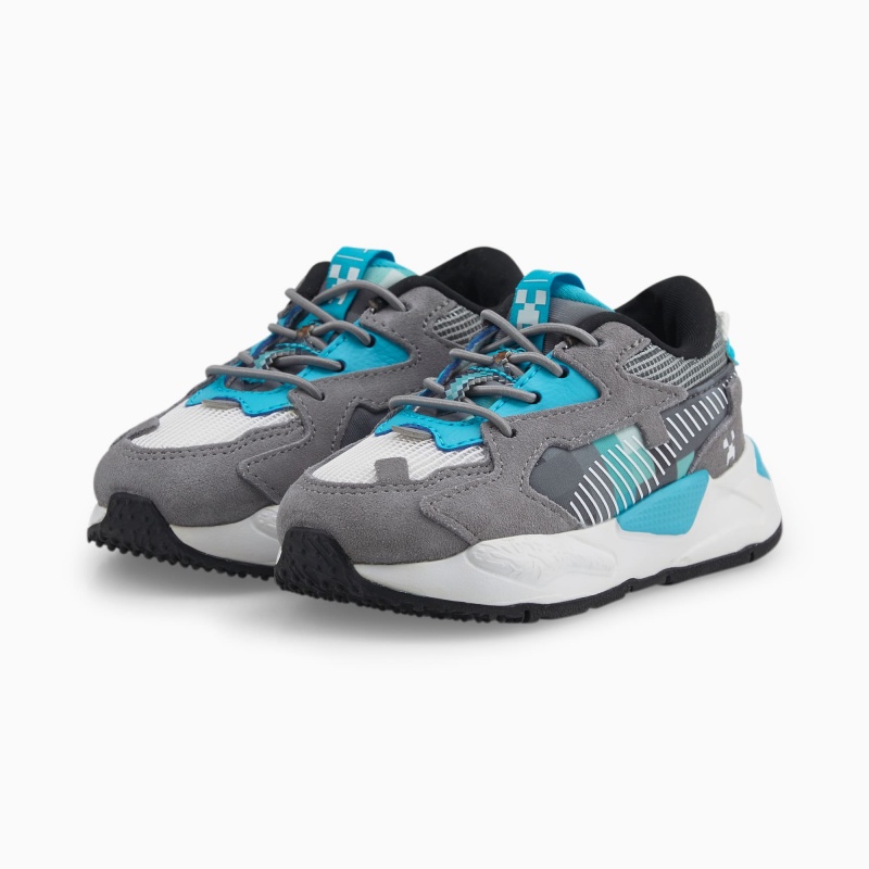 Tenis Puma PUMA x MINECRAFT RS-Z Toddler Griffin / Hawaiian Ocean | 36048FDWE