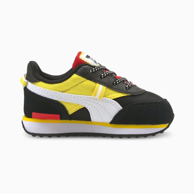Tenis Puma PUMA x PEANUTS Future Rider Toddler Negros | 37920KAOT