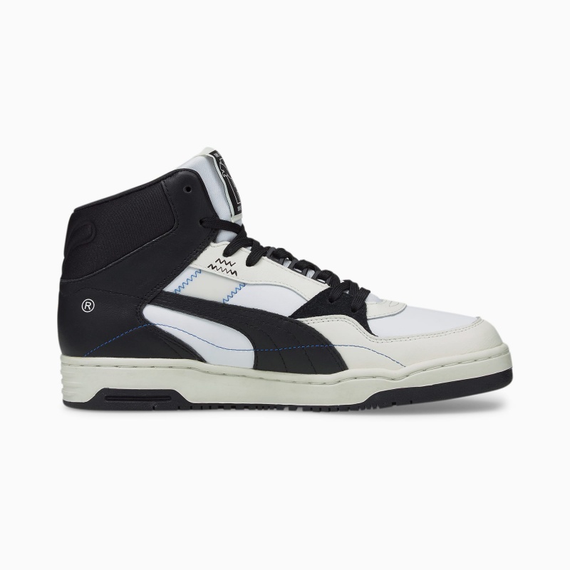 Tenis Puma PUMA x PUMA Slipstream Mid Negros Blancos | 01836JBDG