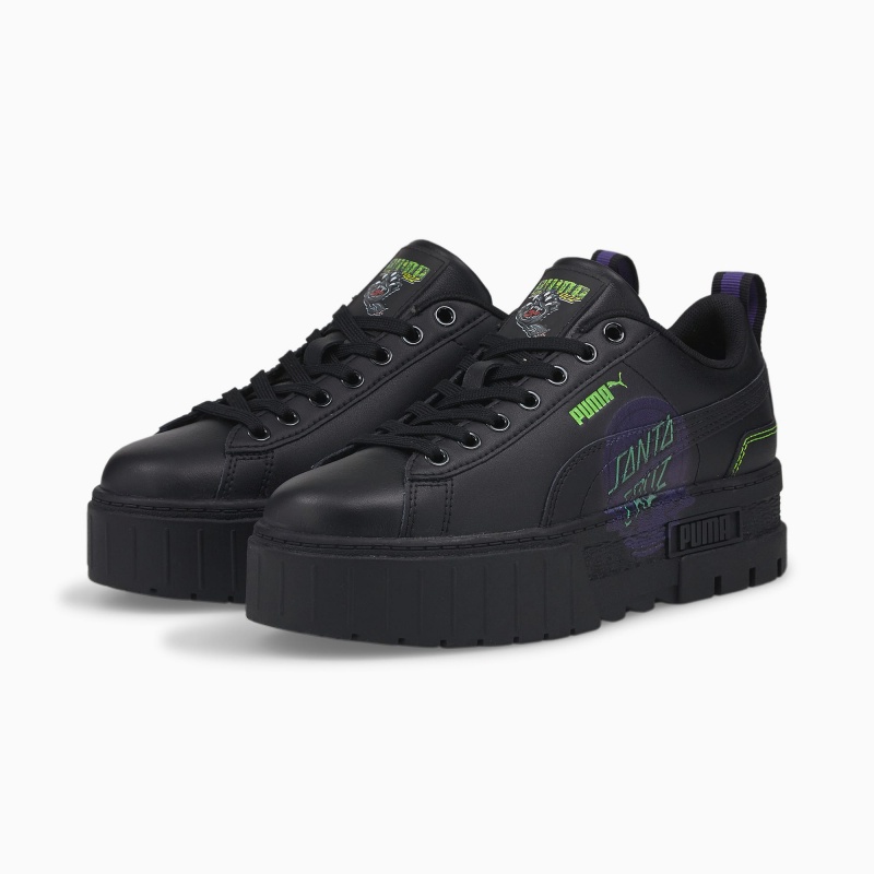 Tenis Puma PUMA x SANTA CRUZ Mayze Negros Negros | 86251BDXI