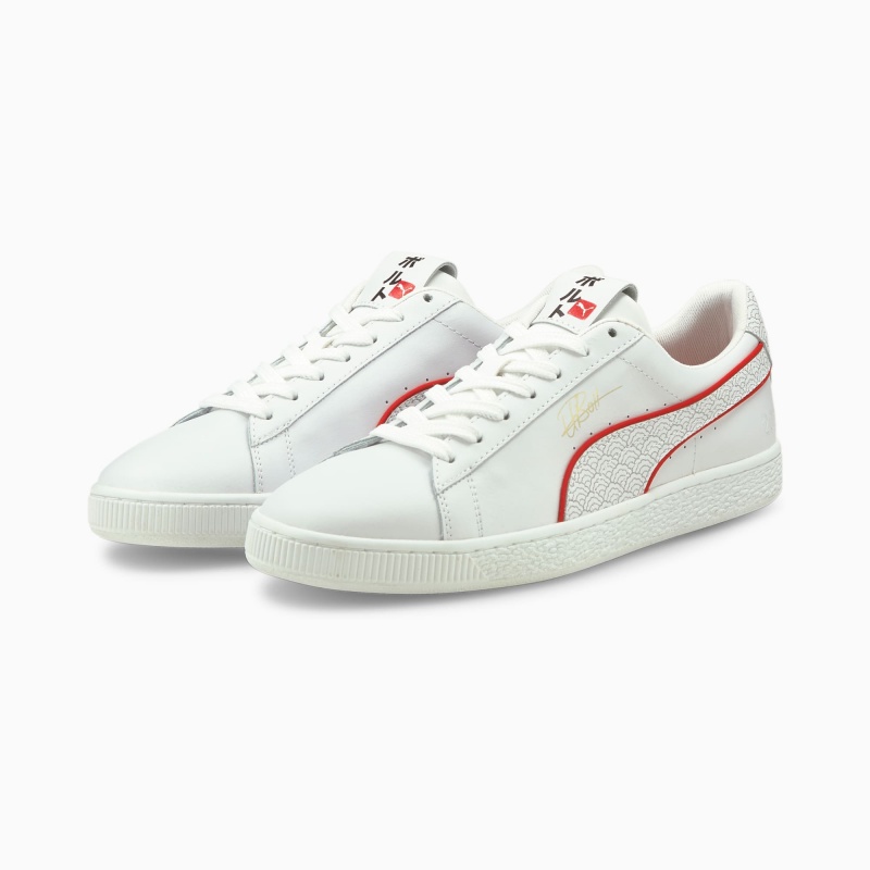 Tenis Puma PUMA x Usain Bolt Basket Blancos | 43097VTSA