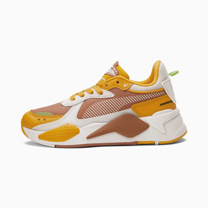 Tenis Puma PUMA x WHITE CASTLE RS-X JR Mocha Bisque / Sunflower | 70853VMQO