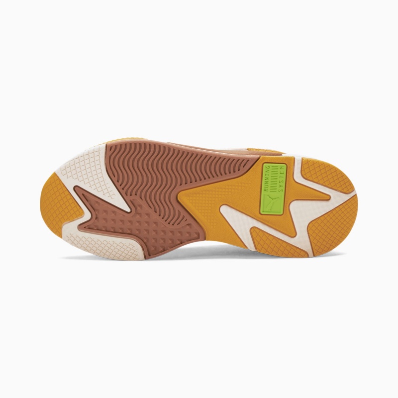 Tenis Puma PUMA x WHITE CASTLE RS-X Mocha Bisque / Sunflower | 16724DLTK