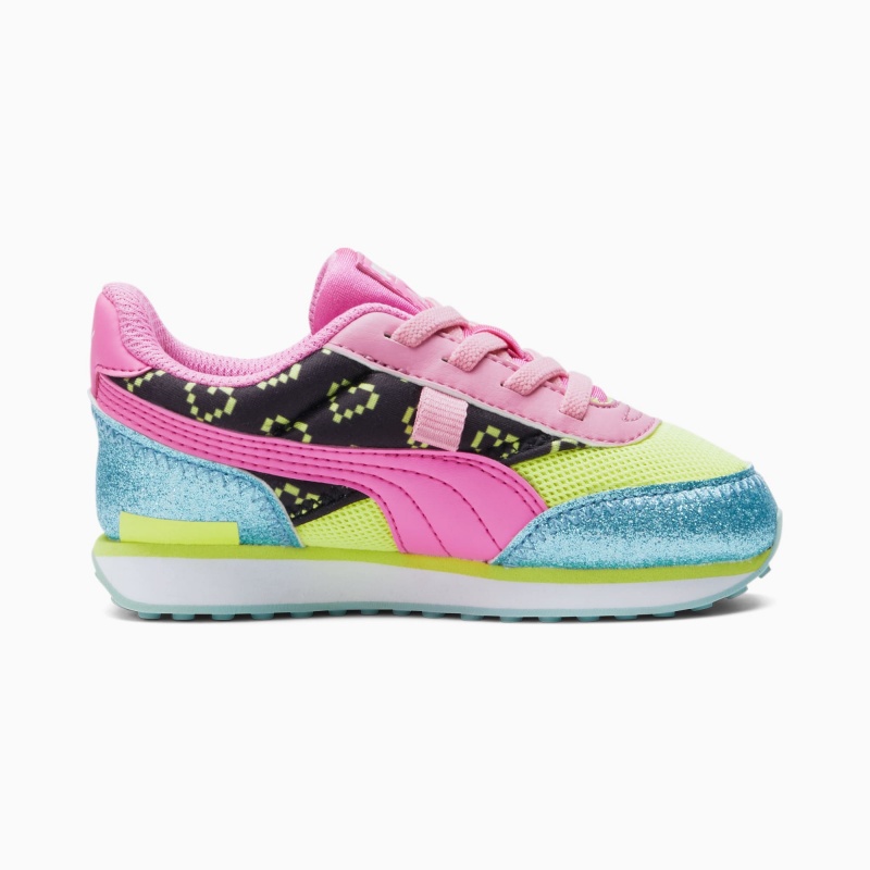 Tenis Puma Puma X L.O.L. Surprisefuture Rider Vrqt Toddler Azules Rosas | 12897GOHV