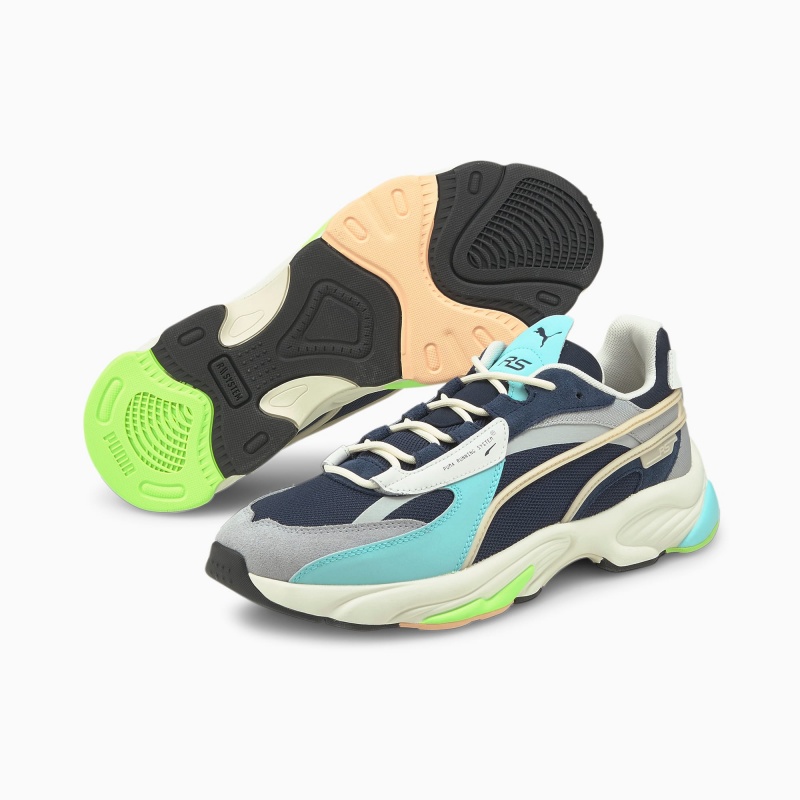 Tenis Puma RS-Connect Dust Azules | 45319SBZO