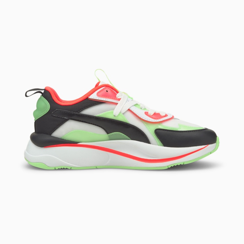 Tenis Puma RS-Curve City Lights Blancos Verdes | 20596URSF