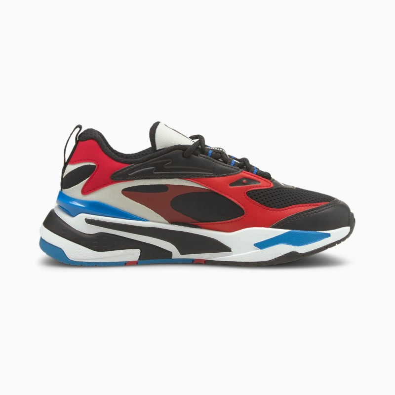 Tenis Puma RS-Fast JR Negros Rojos Azules | 09431WCKM