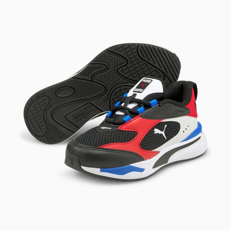 Tenis Puma RS-Fast Little Negros Rojos Azules | 32486IPLT
