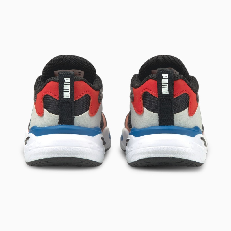 Tenis Puma RS-Fast Toddler Negros Rojos Azules | 47568VKQU